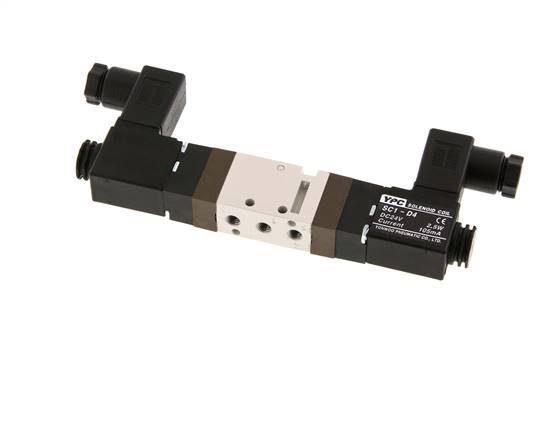 5/2 M5 Válvula solenoide biestable 115V AC 1.5-10bar/21.0-140psi YPC