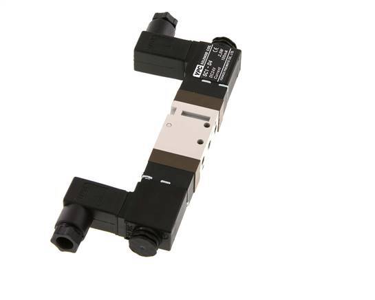 5/2 M5 Válvula solenoide biestable 115V AC 1.5-10bar/21.0-140psi YPC