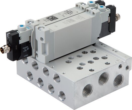 M7 Manifold 14-Station Festo 566616 VABM-L1-10HW-G18-14