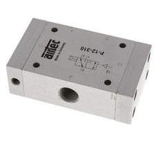 válvula piloto de aire 3/2 G1/2'' (G1/8'') ATEX 1-10bar/14-140psi Airtec