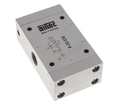 válvula piloto de aire 3/2 G1/2'' (G1/8'') ATEX 1-10bar/14-140psi Airtec