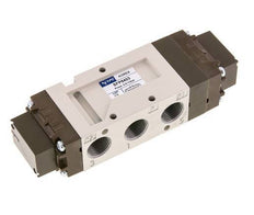5/3 G3/8'' (G1/8'') Válvula piloto de aire central de escape 2-10bar/28-140psi YPC