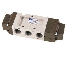 5/3 G3/8'' (G1/8'') Válvula piloto de aire central de escape 2-10bar/28-140psi YPC