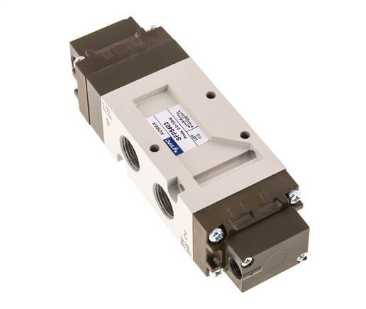 5/3 G3/8'' (G1/8'') Válvula piloto de aire central de escape 2-10bar/28-140psi YPC
