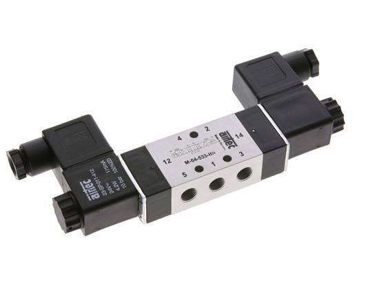 válvula solenoide central de escape 5/3 G1/8'' 230V AC 3-10bar/42-140psi Airtec