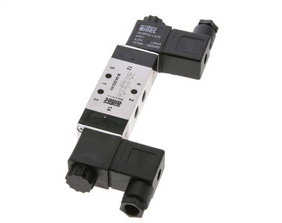válvula solenoide central de escape 5/3 G1/8'' 230V AC 3-10bar/42-140psi Airtec
