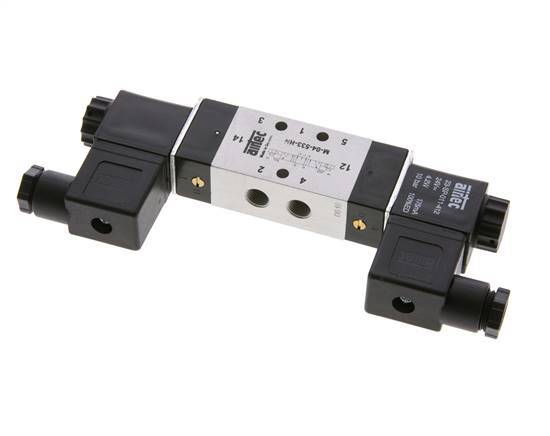 válvula solenoide central de escape 5/3 G1/8'' 230V AC 3-10bar/42-140psi Airtec