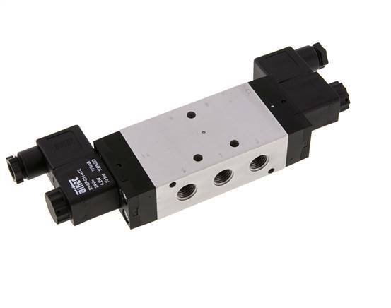 válvula solenoide de centro de presión 5/3 G1/4'' 230V AC 3-10bar/42-140psi Airtec