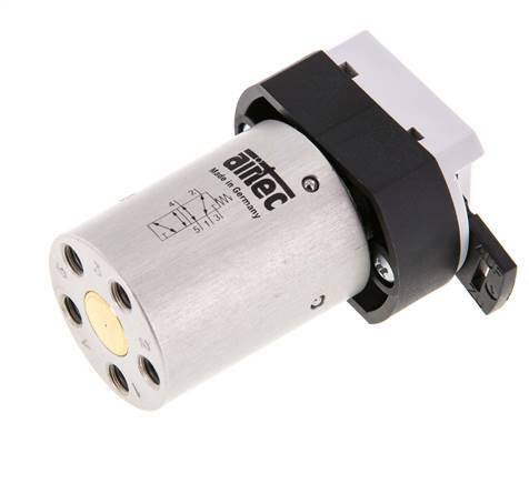5/2 Cuerpo M5 para válvula de botón 0-12bar/0-168psi 30.5mm Airtec