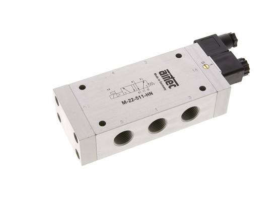 válvula solenoide 5/2 G1/2'' 24V AC 2-10bar/28-140psi Airtec