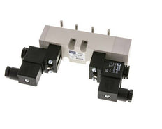 5/3 ISO 5599-1 Electroválvula de centro cerrado 230V AC 2-10bar/28-140psi YPC