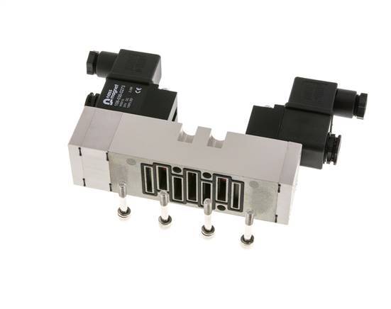 5/3 ISO 5599-1 Electroválvula de centro cerrado 230V AC 2-10bar/28-140psi YPC