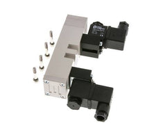 5/3 ISO 5599-1 Electroválvula de centro cerrado 230V AC 2-10bar/28-140psi YPC