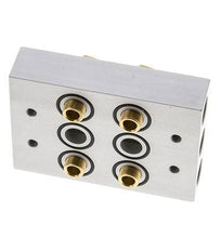 Colector 2 estaciones 5/2 5/3 vías Airtec M05/P05