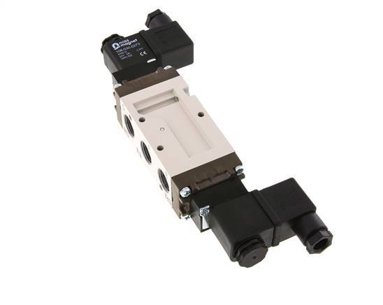 válvula solenoide biestable 5/2 G3/8'' 24V DC 1.5-10bar/21.0-140psi YPC