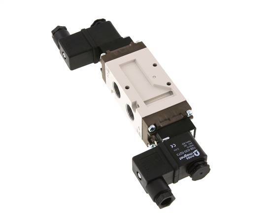 válvula solenoide biestable 5/2 G3/8'' 24V DC 1.5-10bar/21.0-140psi YPC