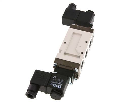 válvula solenoide biestable 5/2 G3/8'' 24V DC 1.5-10bar/21.0-140psi YPC