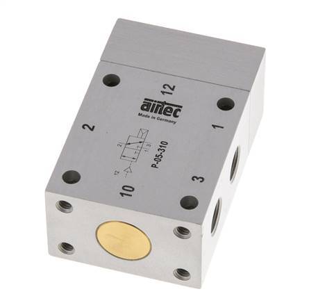 válvula piloto de aire 3/2 G1/8'' 2-10bar/28-140psi Airtec