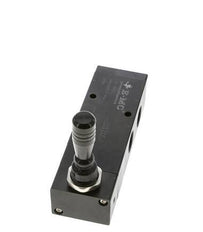 5/3 G1/2'' Válvula de palanca manual de escape Detent 0-8bar/0-112psi E.MC