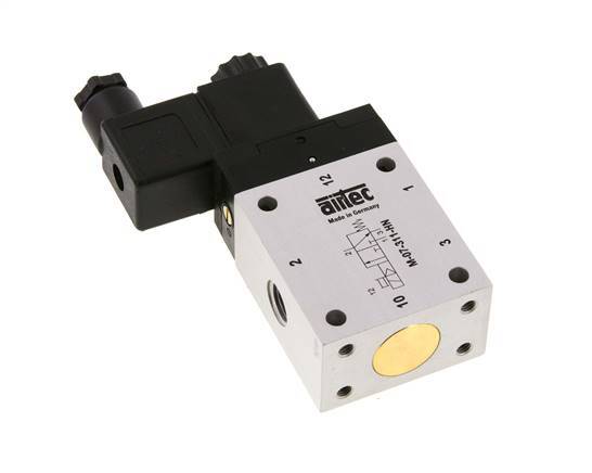 válvula solenoide 3/2 G1/4'' NO 24V AC 2.5-10bar/35.0-140psi Airtec