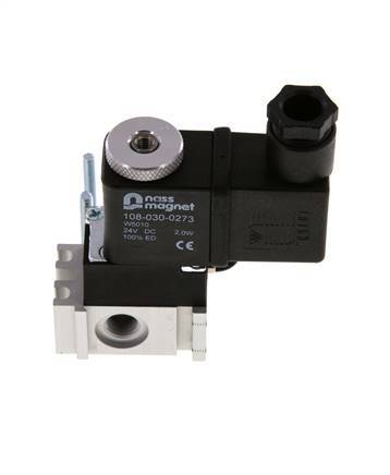 3/2 G1/8'' M5 (M5) Válvula de solenoide NO 230V AC 0-8bar/0-112psi YPC