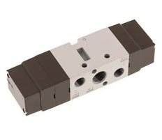 5/3 G1/4'' (G1/8'') Válvula piloto de aire cerrada por el centro 2-10bar/28-140psi YPC