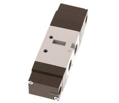 5/3 G1/4'' (G1/8'') Válvula piloto de aire cerrada por el centro 2-10bar/28-140psi YPC