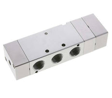 5/3 G1/2'' (G1/8'') Válvula piloto de aire central de escape 1,5-8bar/21,0-112psi E.MC