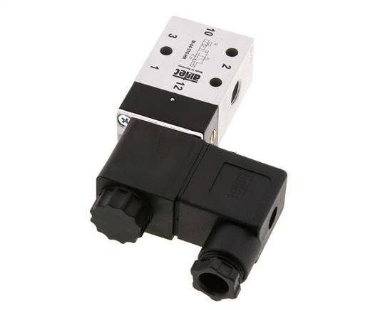 válvula de solenoide 3/2 G1/8'' NO 24V DC 2-10bar/28-140psi Airtec