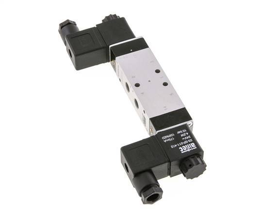 5/2 G1/8'' Electroválvula biestable 24V DC 3-10bar/42-140psi Airtec