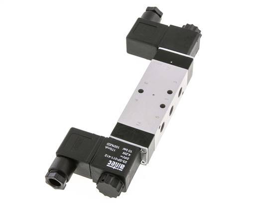 5/2 G1/8'' Electroválvula biestable 24V DC 3-10bar/42-140psi Airtec