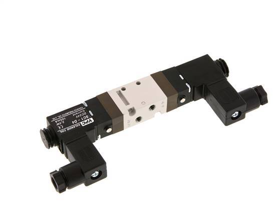 5/2 M5 Electroválvula biestable 24V AC 1.5-10bar/21.0-140psi YPC