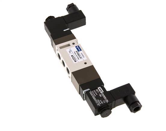 válvula solenoide central de escape 5/3 G1/8'' 24V AC 2-10bar/28-140psi YPC
