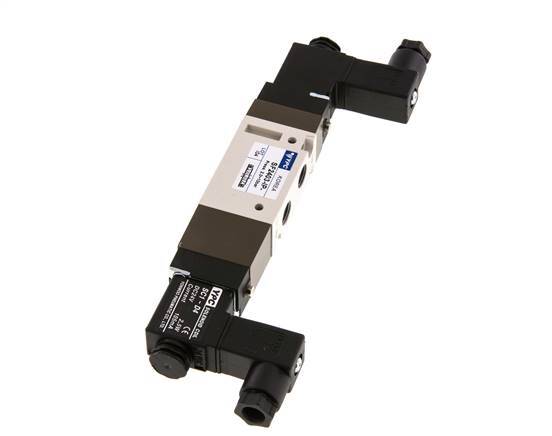 válvula solenoide central de escape 5/3 G1/8'' 24V AC 2-10bar/28-140psi YPC