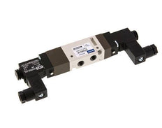 válvula solenoide central de escape 5/3 G1/8'' 24V AC 2-10bar/28-140psi YPC