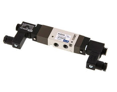 válvula solenoide central de escape 5/3 G1/8'' 24V AC 2-10bar/28-140psi YPC