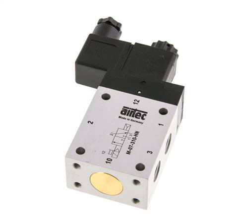 3/2 G1/4'' NC Electroválvula 24V AC 1.5-10bar/21.0-140psi Airtec