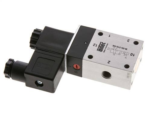 3/2 G1/8'' NC Electroválvula 24V DC 2-10bar/28-140psi Airtec