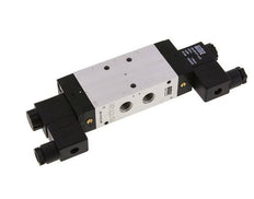 válvula solenoide central de escape 5/3 G1/4'' 12V DC 3-10bar/42-140psi Airtec