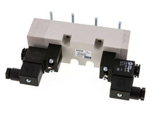 5/3 ISO 5599-2 Electroválvula de centro cerrado 24V AC 2-10bar/28-140psi YPC