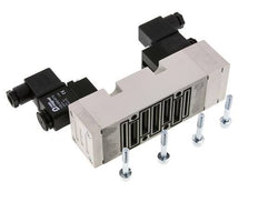 5/3 ISO 5599-2 Electroválvula de centro cerrado 24V AC 2-10bar/28-140psi YPC