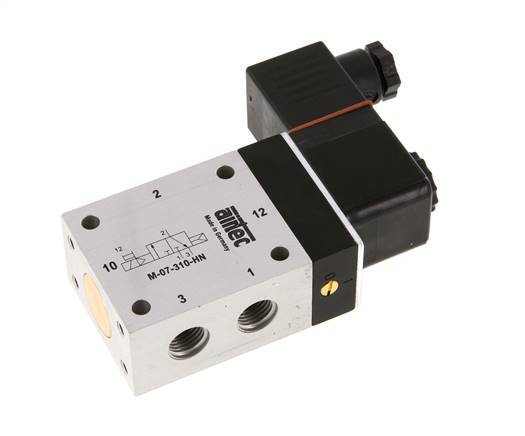 electroválvula 3/2 G1/4'' NC 24V DC ATEX 1.5-10bar/21.0-140psi Airtec
