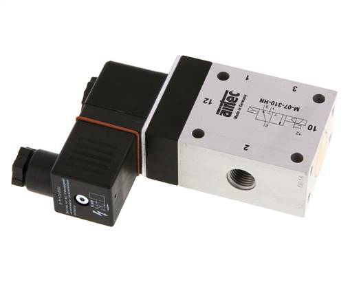 electroválvula 3/2 G1/4'' NC 24V DC ATEX 1.5-10bar/21.0-140psi Airtec