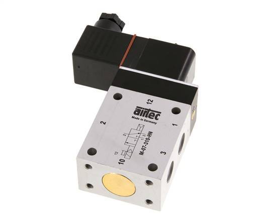 electroválvula 3/2 G1/4'' NC 24V DC ATEX 1.5-10bar/21.0-140psi Airtec