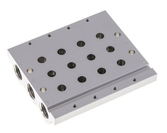 G1/4'' Manifold 4-Station Festo 566620 VABM-L1-14S-G14-4