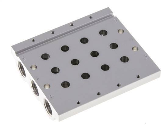 G1/4'' Manifold 4-Station Festo 566620 VABM-L1-14S-G14-4