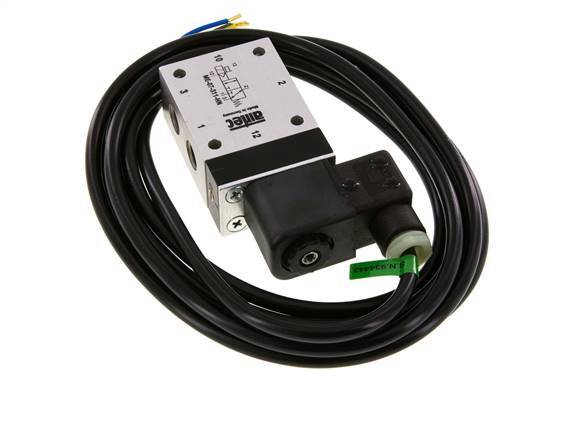 3/2 G1/4'' (G1/8'') Electroválvula Piloto Externo 230V AC ATEX 0-10bar/0-140psi Airtec