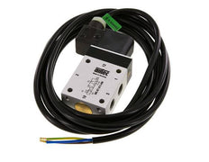 3/2 G1/4'' (G1/8'') Electroválvula Piloto Externo 230V AC ATEX 0-10bar/0-140psi Airtec