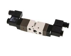 5/3 G1/4'' (G1/8'') Válvula de solenoide central de escape 115V AC 2-10bar/28-140psi YPC
