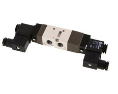 5/3 G1/4'' (G1/8'') Válvula de solenoide central de escape 115V AC 2-10bar/28-140psi YPC